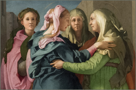 La visitazione del Pontormo